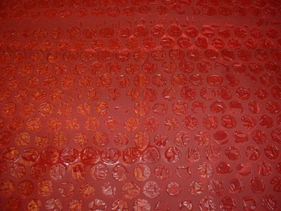 bubble wrap textured paper tutorial from Muse of the Morning