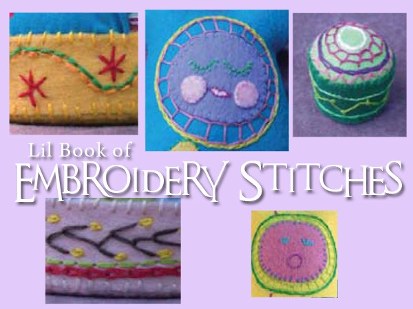 Lil Book of Embroidery Stitches - free printable from Muse of the Morning
