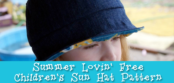 Free Pattern Summer Lovin Children S Sun Hat Pattern Muse Of