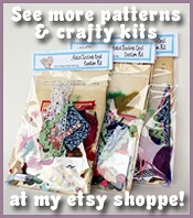 Muse of the Mornings Artistry Shoppe of Whimsy craft kits, felt kits, stuffed toys, dolls, sewing patterns