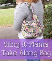 sling bag, purse sewing pattern